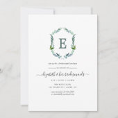 Groene Bruidsmeisjeslunch Laurel Crest Kaart (Voorkant)