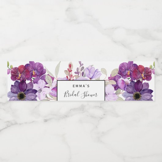 Groene Bruiloft Fles Etiket (Enkel label)