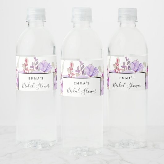 Groene Bruiloft Fles Label Waterfles Etiket (Flessen)