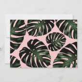 Groene bruiloft foto opslaan Datum kaart (Achterkant)