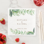 Groene Bruiloft Servet (Insitu)