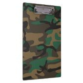 Groene bruine militaire Camouflage Klembord (Rechts)