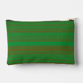 Groene Bruine Strepen Klein Etui (Achterkant)
