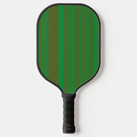 Groene bruine strepen pickleball paddle (Voorkant)