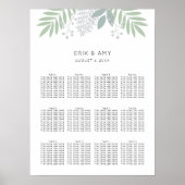 Groene bruinkoolzaaigoed poster (Voorkant)