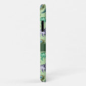 Groene brullende Jurassic Dinosaurus met Naam Case-Mate iPhone Case (Achterkant/rechts)