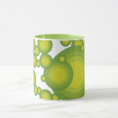 Groene bubbels mok (Midden)