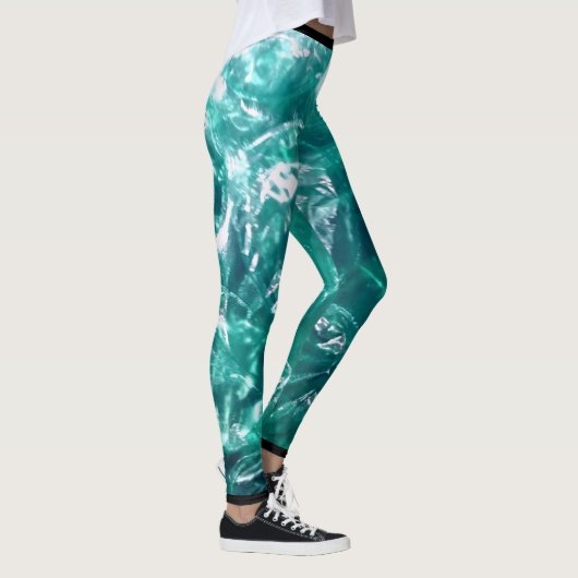 Groene Bubble Wrap Leggings (Rechts)