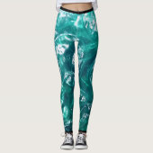 Groene Bubble Wrap Leggings (Voorkant)