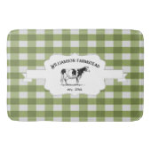 Groene Buffalo Boerderij Koe Bath Mat (Voorkant)