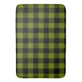Groene Buffalo Check Tuin Badmat (Voorkant Verticaal)