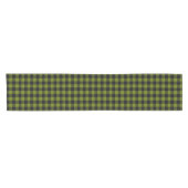 Groene Buffalo Check Tuin Korte Tafelloper (Horizontaal)
