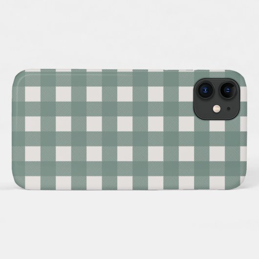 Groene Buffalo: groene speldenham Case-Mate iPhone Case (Achterkant (horizontaal))