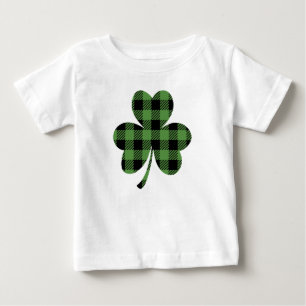Groene Buffalo Plaid Shamrock Klaver Ontwerp-61104