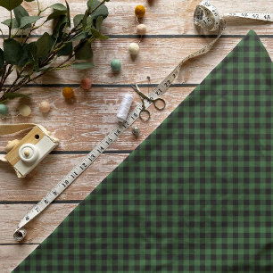 Groene Buffalo Plaid Stof