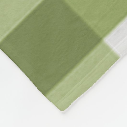 Groene Buffel Plaid Boerderij Varken Fleece Deken (Hoek)