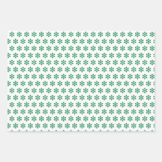 Groene Buffel Plaid Longhorn Patroon Inpakpapier Vel (Voorkant 2)