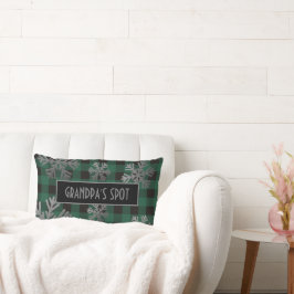 Groene buffelstaafjes kussen