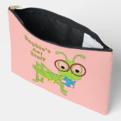 Groene Bug School Benodigdheden Zak Etui (Open)