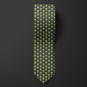 Groene buitenaardse alien stropdas