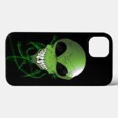 Groene buitenaardse Apple iPhone X stevige Xtreme- Case-Mate iPhone Case (Achterkant (horizontaal))