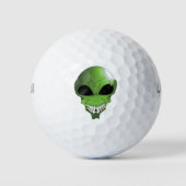 Groene buitenaardse golfballen (Voorkant)