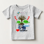 Groene buitenruimtetuigen met ruimtevaartuig (Voorkant)