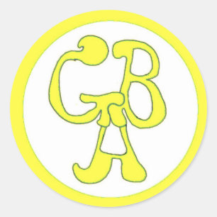 Groene busavonturen - GBA - Gele Sticker