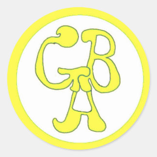 Groene busavonturen - GBA - Gele Sticker