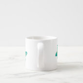 Groene Butterflies Espresso Kop (Achterkant)