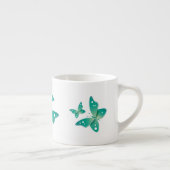 Groene Butterflies Espresso Kop (Rechts)