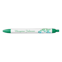  groene butterflies Gepersonaliseerde Inkt Pen