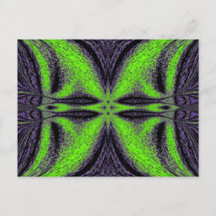 Groene Butterfly 4 Briefkaart