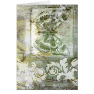 Groene Butterfly Inset with Ironwork Gate