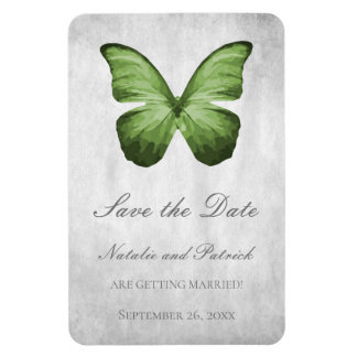 Groene Butterfly sparen de Magnet van de Datum Magneet