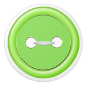 Groene Button Drawer Pull Keramische Knop (Voorkant)