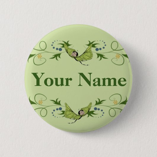 Groene Button met botervaten (Voorkant)