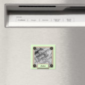 Groene Buttonnen en tapekoppels, magneet (Insitu (Vaatwasser))