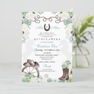 Groene Cacti Westelijke Hoefijzer Charra Quinceane Kaart