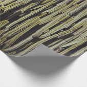 Groene cactus behang cadeaupapier (Hoek)