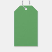 Groene cactus bruiloft bedankt. Cacti cadeaukaartj Cadeaulabel (Achterkant)