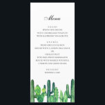Groene cactus bruiloft menu. Cactussen diner menu<br><div class="desc">Geschikt voor verjaardag, jubileum en een andere partij ♥ Contacteer me, gelieve, als u extra punten nodig hebt.</div>