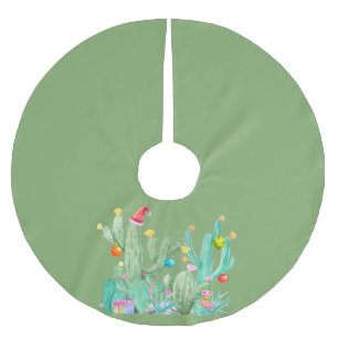 Groene Cactus Cactussen Woestijn Kerstvakantie Kerstboom Rok