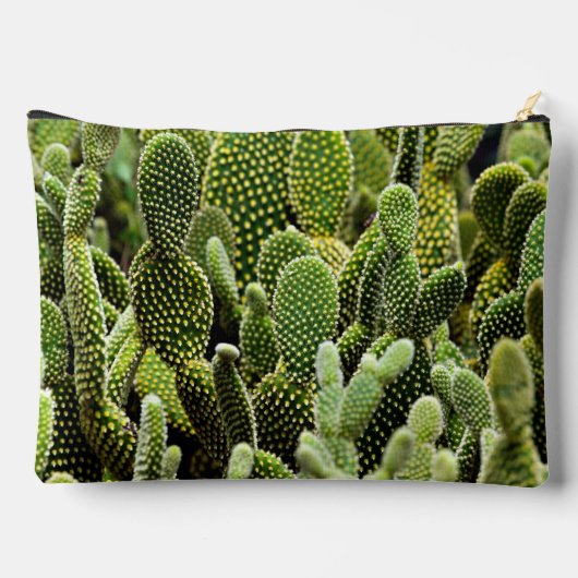 Groene cactus etui (Achterkant)