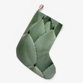 Groene cactus kleine kerstsok (Voorkant (Hangend))