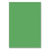 Groene cactus tafel nummer. Cactussen zomer bruilo Kaart (Achterkant)