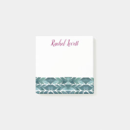 Groene cactus textuur bericht het merkt op post-it® notes