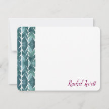 Groene cactus textuurplatte notitie