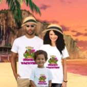 Groene cactussen familie baby bodysuit