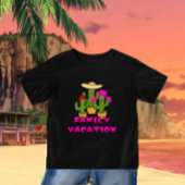 Groene cactussen familie baby bodysuit